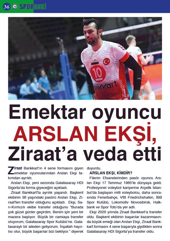 SPORANKİ DERGİSİ AĞUSTOS AYI 2.SAYISI