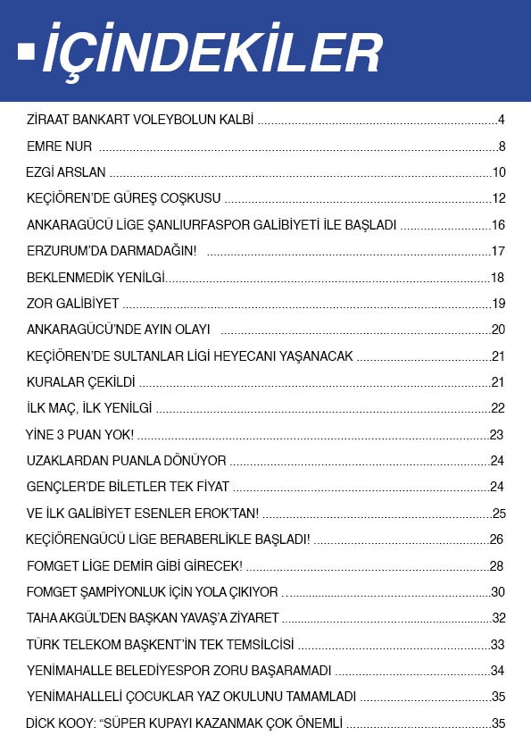 SPORANKİ DERGİSİ EYLÜL AYI 3.SAYISI