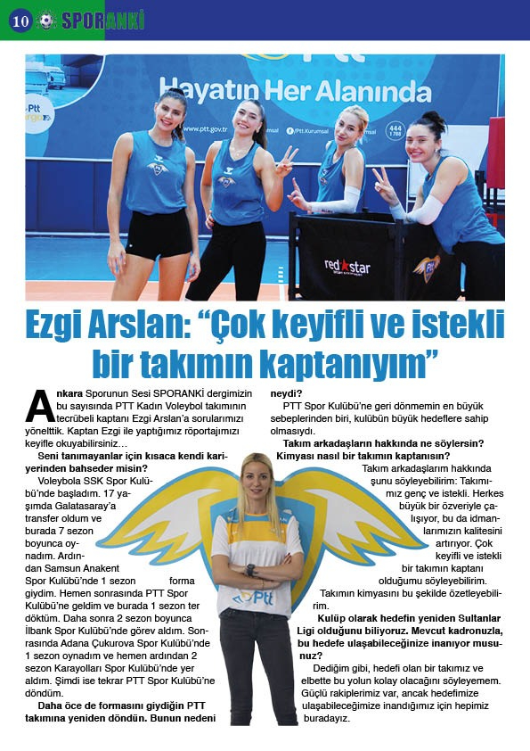 SPORANKİ DERGİSİ EYLÜL AYI 3.SAYISI