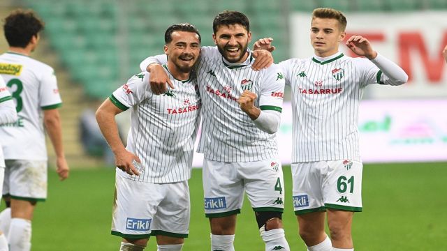 Bursaspor-Eskişehirspor maçı keyif verdi