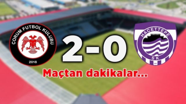 Hacettepe'ye gülmek yok 0-2