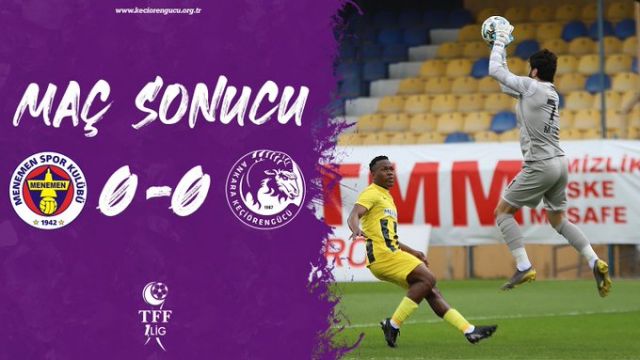 Keçiörengücü, İzmir'de 2 puan bıraktı 0-0