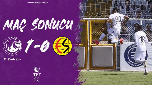 Keçiörengücü play-off yolunda 1-0