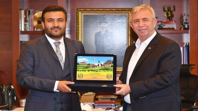 Fatih Mert'ten Mansur Yavaş'a teşekkür ziyareti !