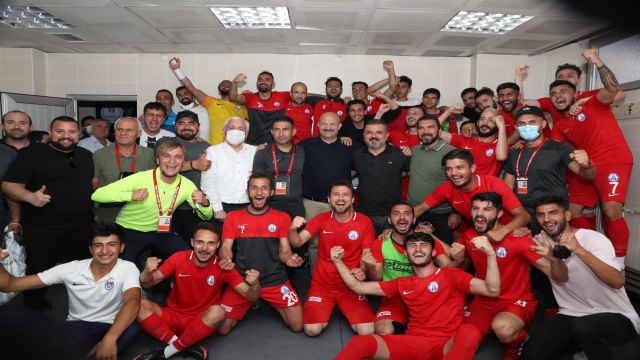 Sincan Belediyespor'da derbi keyfi