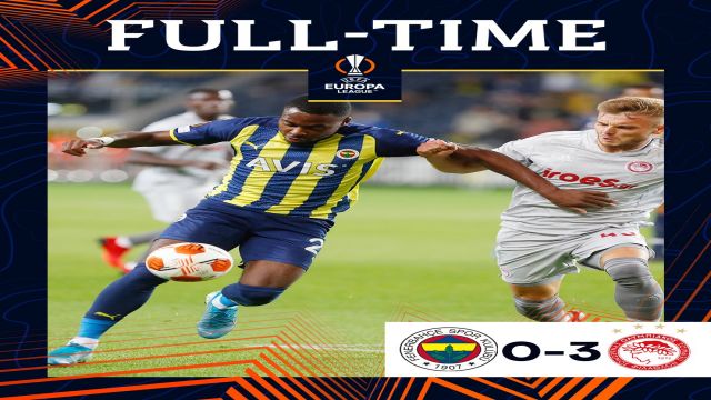 Fenerbahçe 0 - Olympiakos 3