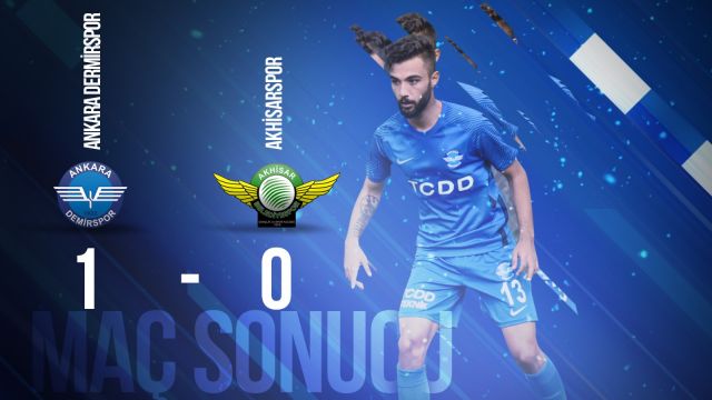 Ankara Demirspor tek attı, 3 aldı 1-0