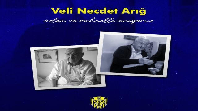 Ankaragücü, Veli Necdet Arığ'ı andı