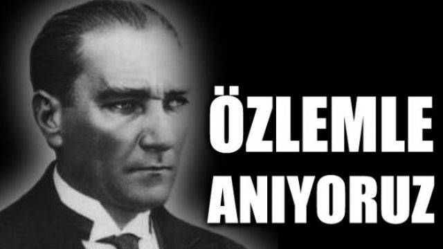 Özlemle anıyoruz...