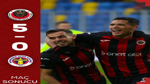 Ankara'da Gençlerbirliği şov 5-0 !