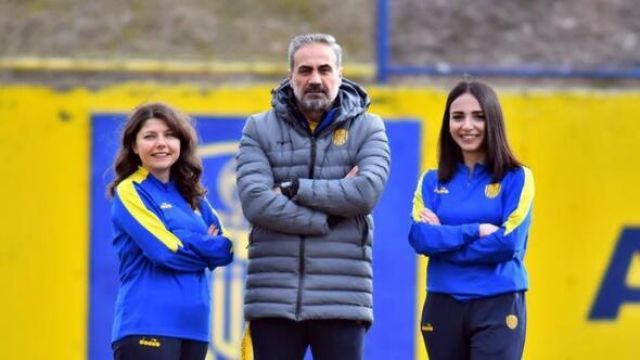 Ankaragücü'ne kadın eli değdi