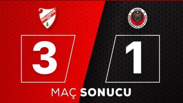 Gençlerbirliği, Bolu'da penaltılara teslim oldu 1-3