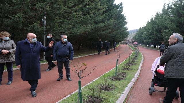 Keçiören'de sporseverlerin tercihi Atatürk Botanik bahçesi