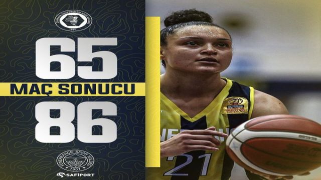 Çankaya Üniversitesi'nin gücü Fenerbahçe'ye yetmedi