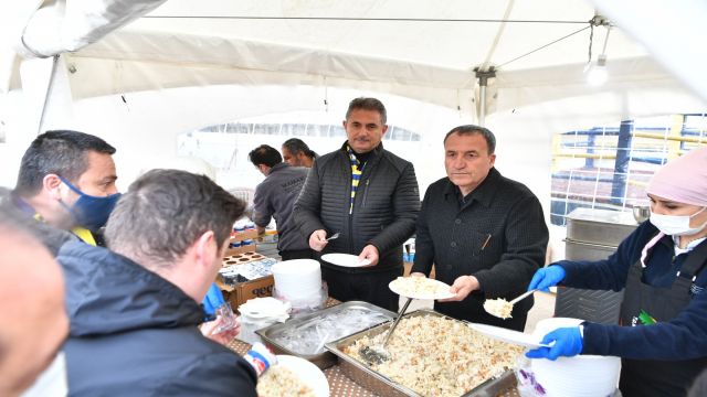 Mamak Belediyesi’nden maç öncesi iftarlık