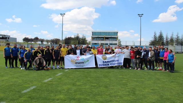 Osem Otizm Spor Okulu sporcuları Ankaragücü'nde !