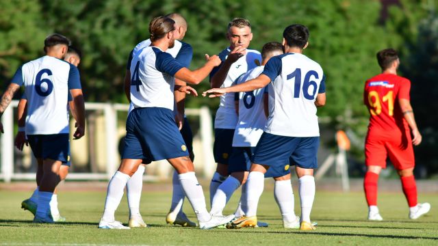 İlk maçta beraberlik geldi. Macheda golünü yazdı 2-2