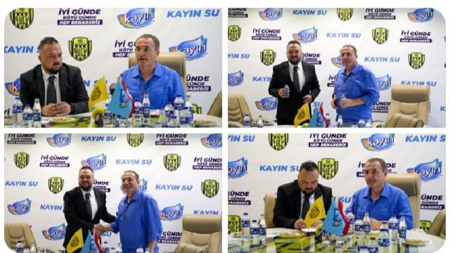 MKE Ankaragücü, Kayın Su ile sponsorluk anlaşmasını uzattı