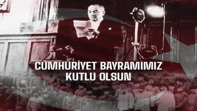 29 Ekim Cumhuriyet Bayramı'mız kutlu olsun