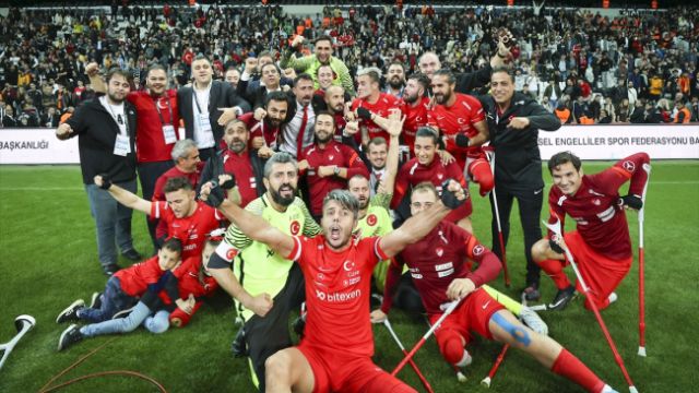 Ampute Futbol Milli Takımı finalde