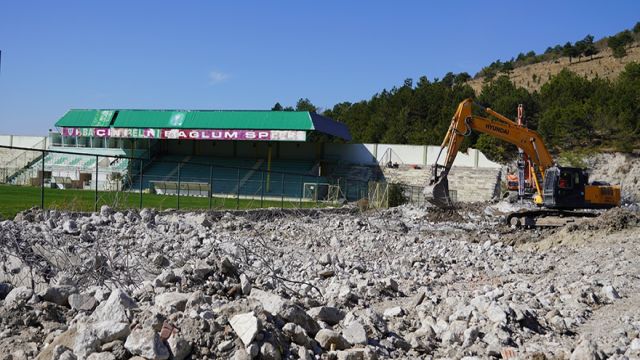 Başkent'e yeni tesis. Bağlum Stadı yenileniyor...