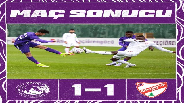 Keçiörengücü, Boluspor'a takıldı 1-1