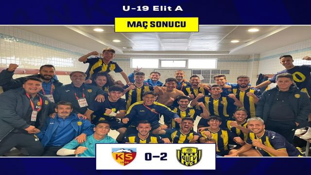 Ankaragücü U-19 Kayseri'den şen dönüyor 2-0