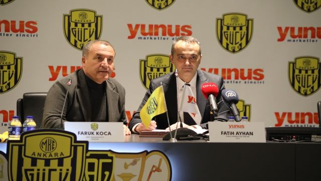 MKE Ankaragücü & Yunus Market işbirliği