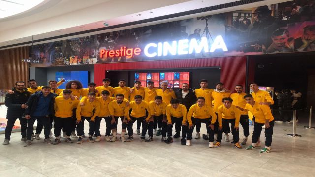 MKE Ankaragücü U-19 Takımı sinema etkinliğinde buluştu...