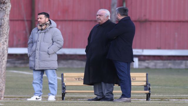 Başkan Başkanı Niyazi Akdaş antremanı izledi