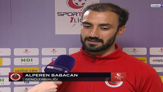 Alperen Babacan: “Eyüpspor’u iyi çalışmıştık”