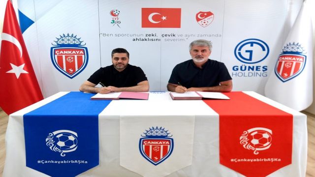 Çankaya FK'da teknik direktör Zafer Hızarcı devam ediyor