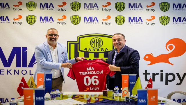 Ankaragücü, Mia Teknoloji ile Sponsorluk anlaşması imzaladı...