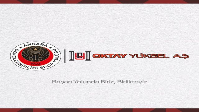 Gençlerbirliği'nin yeni sponsoru “Oktay Yüksel A.Ş.”