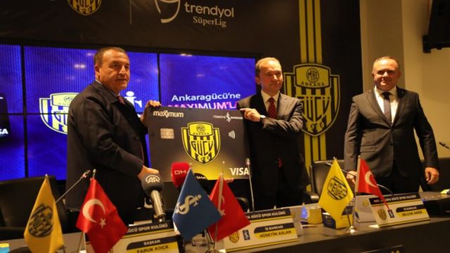 MKE Ankaragücü ve İş Bankası işbirliği başladı