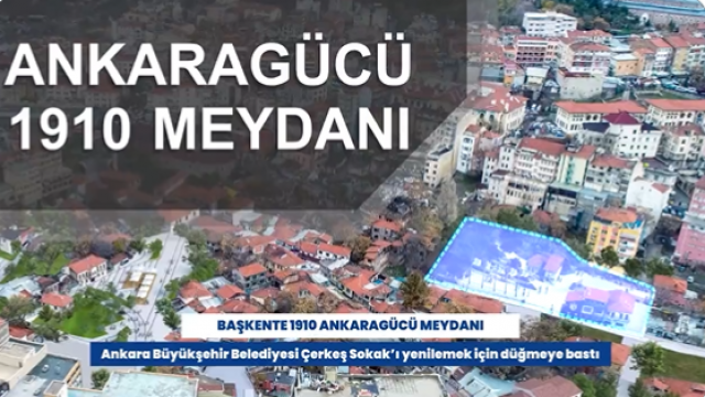 Başkan Mansur Yavaş duyurdu: "1910 Ankaragücü Meydanı"