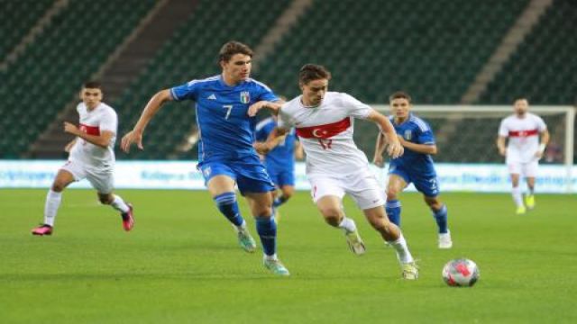 Ümit Millî Takımımız, İtalya'ya 2-0 mağlup oldu