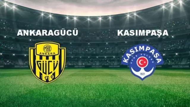 İşte MKE Ankaragücü'nün Kasımpaşa maç kadrosu