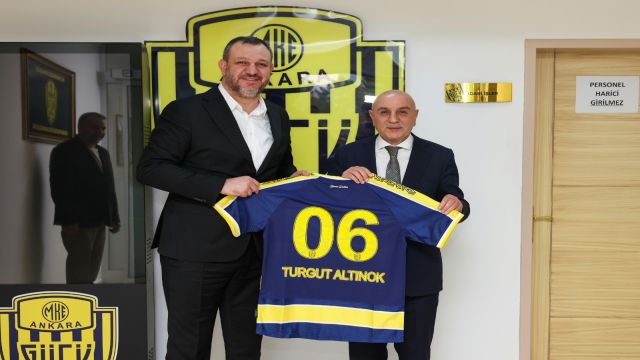 Turgut Altınok'tan İsmail Mert Fırat’a hayırlı olsun ziyareti