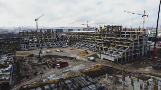 19 Mayıs Stadı'nın son görüntüleri...