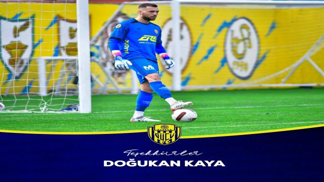 MKE Ankaragücü kaleci Doğukan Kaya'yı kiralık gönderdi...