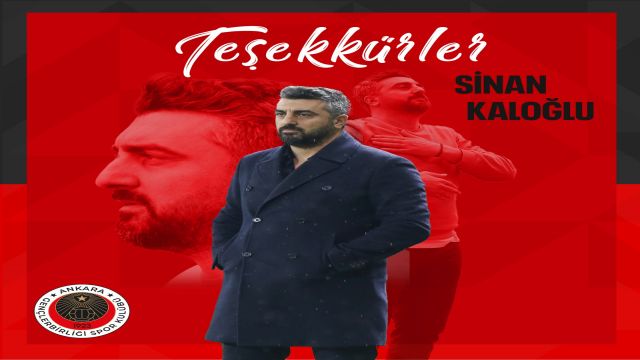 Gençlerbirliği, Sinan Kaloğlu ile yolları ayırdı!