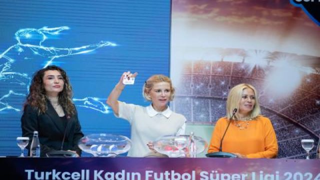 Turkcell Kadın Futbol Süper Ligi fikstürü çekildi