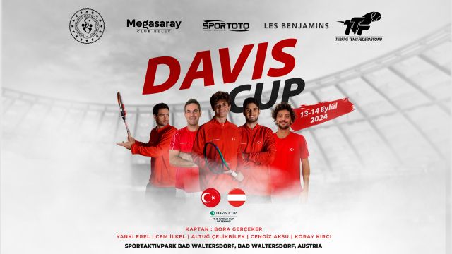 Davis Cup Türkiye-Avusturya Eşleşmesinin Kuraları Çekildi