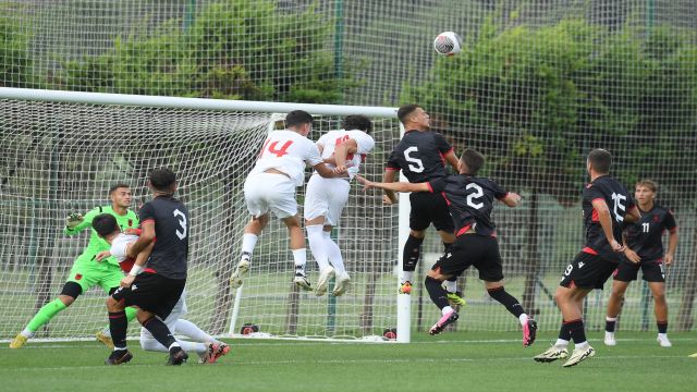 U19 Millî Takımımız, Arnavutluk'u 1-0 mağlup etti. Gol Arda Ünyay'dan!