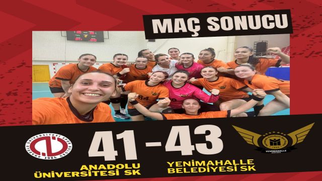 Yenimahalle Belediyespor, Eskişehir'de coştu