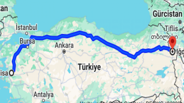 1.Ligde oynanan 1832 km’lik deplasman maçı sona erdi