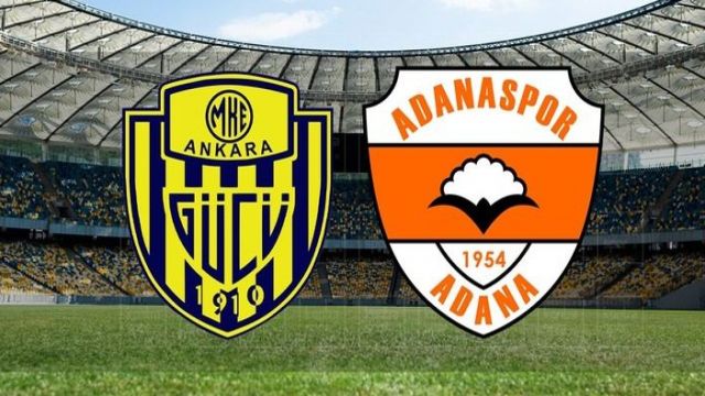 Ankaragücü 0 - Adanaspor 0 ilk yarı sonucu...