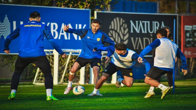 Başkent'te Kocaelispor karşılaşmasının hazırlıkları tamamladı