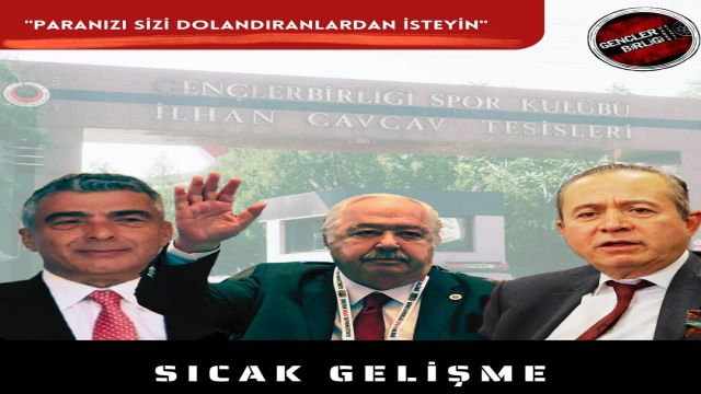 Gençlerbirliği'ndeki haciz şoku sonrası Başkan Sungur rest çekti!